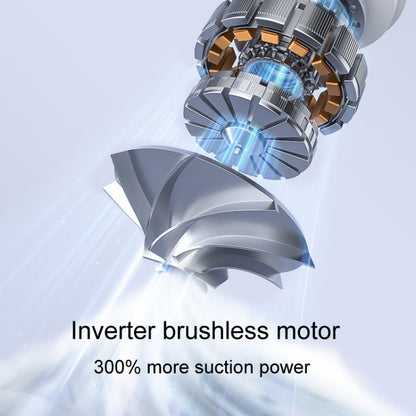 SUITU ST-6676 7pcs /Set Cordless Vehicle Vacuum Cleaner Home And Car Brushless Cylinder Blower