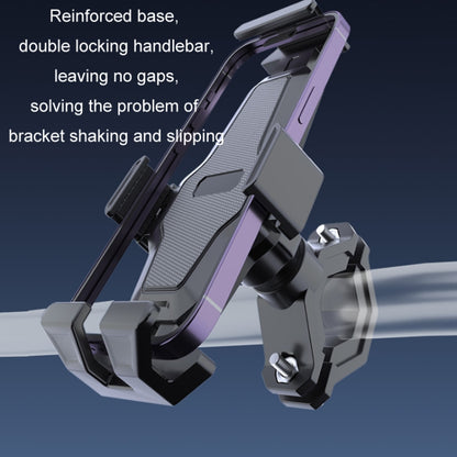 Cycling Bicycle Automatic Locking Mobile Phone Holder, Bicycle Phone Holder