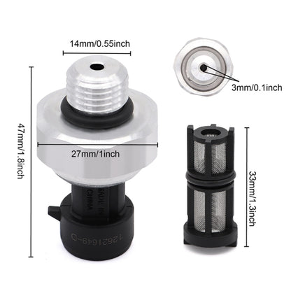 For GM/Buick LaCrosse/Regal/Chevrolet Oil Pressure Sensor, 12677836