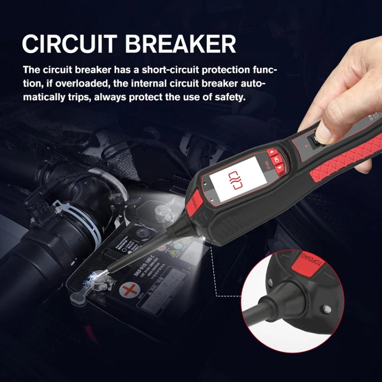 JDiag 6-30V Electrical Detector Fuel Injector Signal Detection Vehicle System Diagnosis, P150