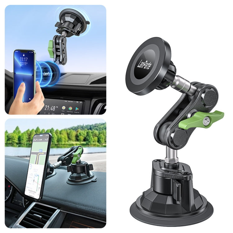 Lanparte Magnetic Car Phone Holder Adjustable Suction Cup Navigation Stand, RBA-M01N, RBA-M01NB, RBA-M01NL, RBA-M01NLB, RBA-M01