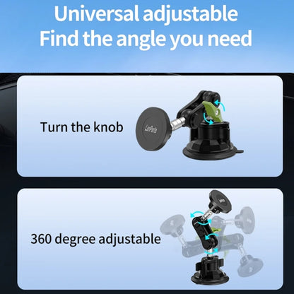Lanparte Magnetic Car Phone Holder Adjustable Suction Cup Navigation Stand, RBA-M01N, RBA-M01NB, RBA-M01NL, RBA-M01NLB, RBA-M01