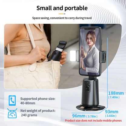 Pixel A200  Auto Tracking Gimbal Stabilizer 360 Degree Rotation Selfie Stick With Fill Light, A200 Set 1, A200 Set 2, A200 Set 3