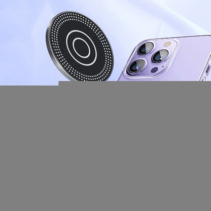 Magnetic Phone Holder with 1/4 Inch Hole for Tripod Magic Arm, with 1/4 Inch Hole