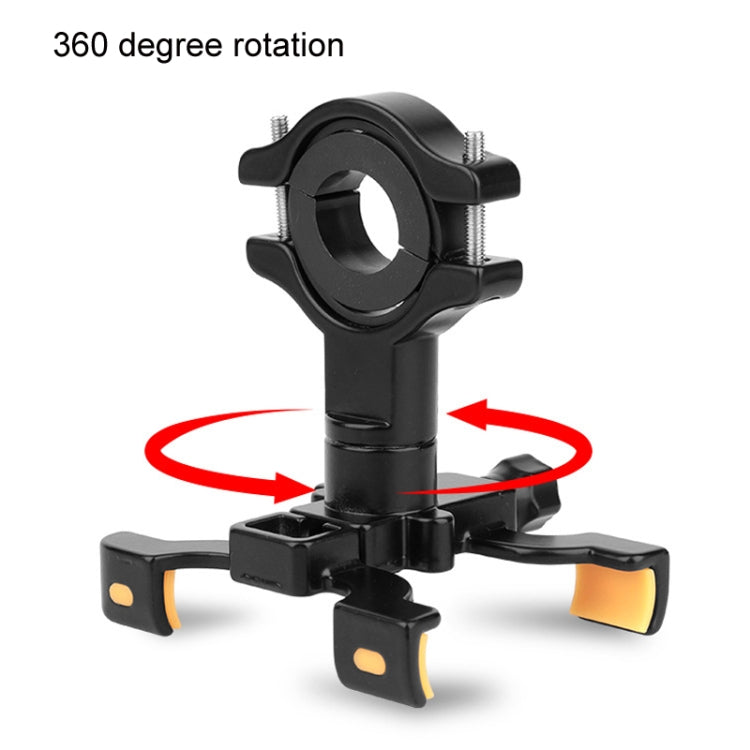 BENGGUO Bicycle Aluminum Alloy Four-claw Cycling Mobile Phone Holder, Handlebars, Stem Style, Rear View Mirror