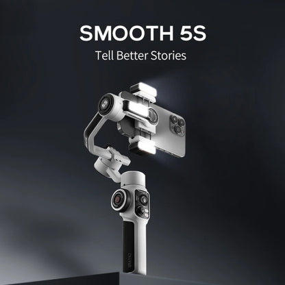 ZHIYUN Smooth 5S 3-Axis Smartphone Handheld Gimbals Stabilizer, Smooth 5S Standard White