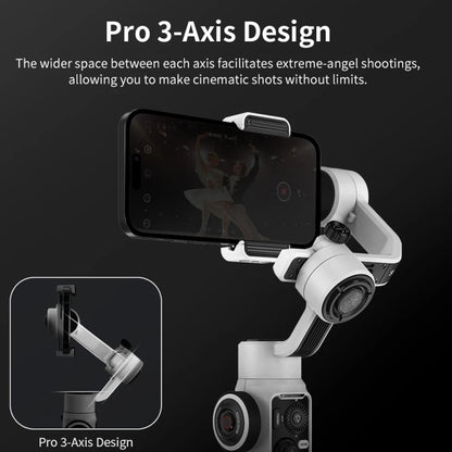 ZHIYUN Smooth 5S 3-Axis Smartphone Handheld Gimbals Stabilizer, Smooth 5S Standard White