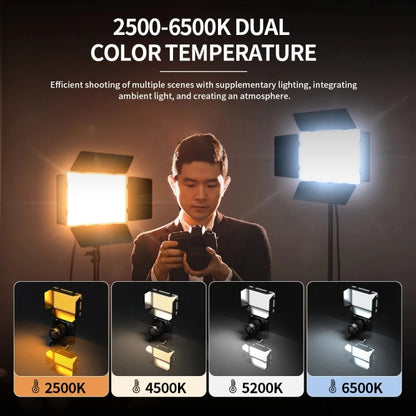 Pixel  P30 20W 2500-6500K 2400Lux Dual Color Temperature Photography Fill Light, P30