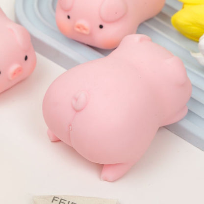Cute Pet Stress Relief Kneading Fun Slow Rebound Decompression Venting Toys, Bread Dog, Bread Pig