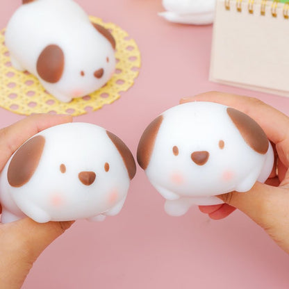 Cute Pet Stress Relief Kneading Fun Slow Rebound Decompression Venting Toys, Bread Dog, Bread Pig