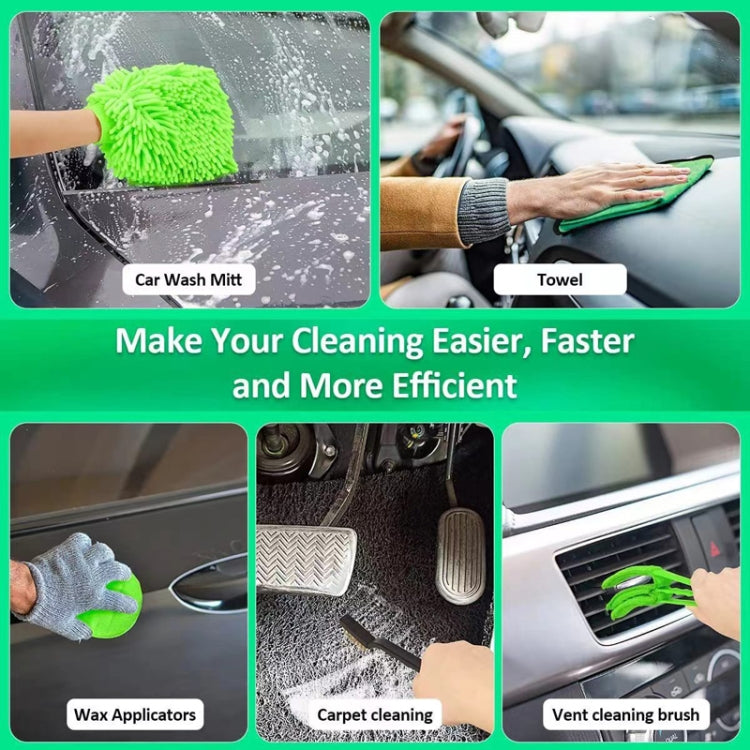 Car Cleaning Brush Polishing Waxing Car Detailing, 21pcs /Set
