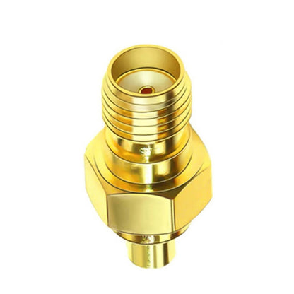 Coaxial Adapter Kit Brass Coaxial Connector RF Antenna Adapter, 4pcs /Set SMA To MMCX, SMA Male To  MMCX Male, SAM Female To MMCX Male, SMA Male To MMCX Female, SMA Female To MMCX Female