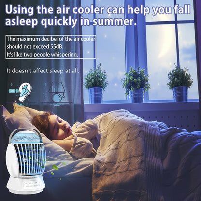 CF-009 USB Touch Spray Humidification Air Conditioning Fan Desktop Office Air Cooler, CF-009