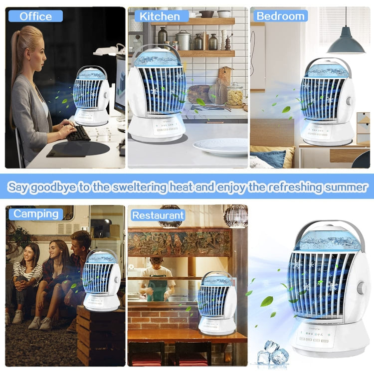 CF-009 USB Touch Spray Humidification Air Conditioning Fan Desktop Office Air Cooler, CF-009