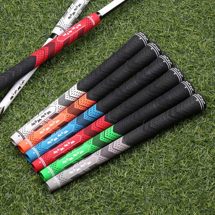 WOW WOW Golf Clubs Anti-Slip Rubber Grips Pole Protective Cover, Red No Cotton Yarn, Gray No Cotton Yarn, Green No Cotton Yarn, Red Half Cotton Yarn, Gray Half Cotton Yarn, Dark Blue Half Cotton Yarn