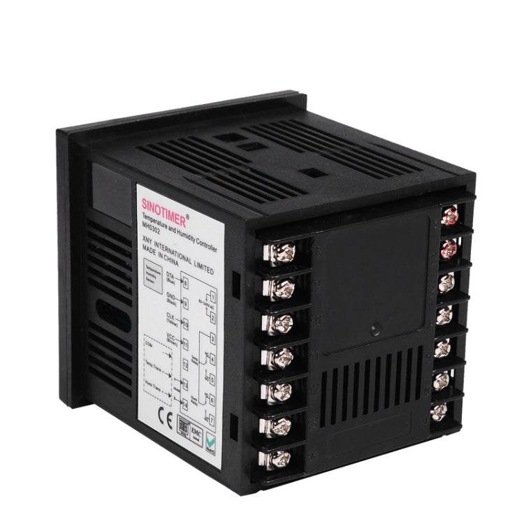 SINOTIMER MH0302 Intelligent High Precision Temperature Humidity Controller Digital Display Temperature and Humidity Meter, MH0302