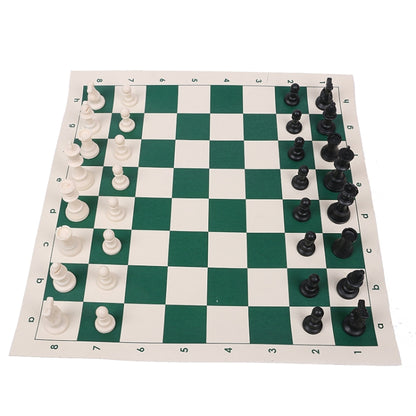 Bucket Plastic Chess Foldable Leather Chess Board, 51 x 8cm, 43 x 8cm, 35 x 8cm