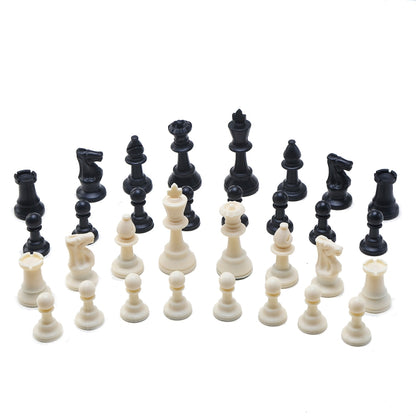 32pcs /Set Plastic Chess Pieces Without Chess Board, Chess Pieces