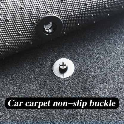 10pcs Double-layer Foot Pad Plastic Fixing Buckle, 10pcs Buckle