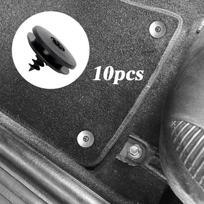 10pcs Double-layer Foot Pad Plastic Fixing Buckle, 10pcs Buckle