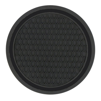 3pcs 7cm Car Diamond-free Water Coaster Interior Anti-slip Mat