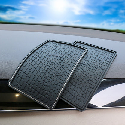 Car Storage Mat Anti-slip Mat for Mobile Phone Ornaments, Without Diamond, With Diamond