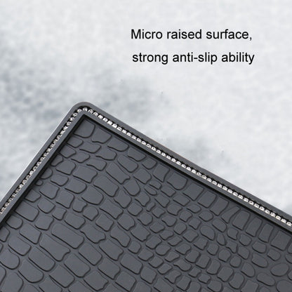 Car Storage Mat Anti-slip Mat for Mobile Phone Ornaments, Without Diamond, With Diamond