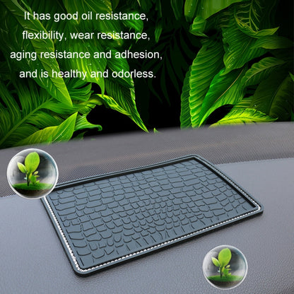 Car Storage Mat Anti-slip Mat for Mobile Phone Ornaments, Without Diamond, With Diamond