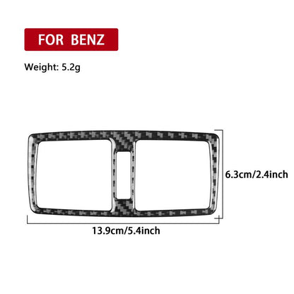 For Mercedes-Benz G-Class W463 3pcs /Set Rear Central Air Vent Set Sticker