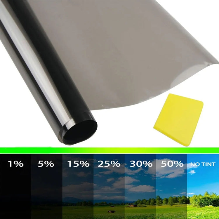50cm x 3m Car Glass Sun Protection Heat Insulation Solar Translucent Film, 1 Percent, 5 Percent, 15 Percent, 25 Percent, 35 Percent, 50 Percent