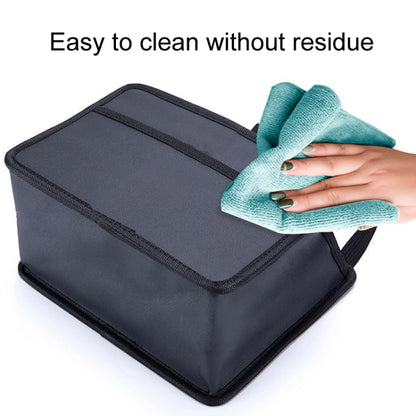 Car Hanging Garbage Bag Multifunctional Folding Storage Box, H611 Woven Pattern, H612 Crocodile Pattern, H613 Litchi Pattern, H615 Oxford Cloth