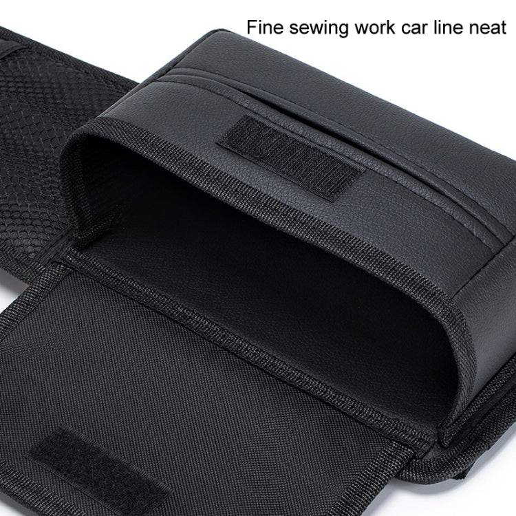 Car Seat Side Storage Hanging Bag Tissue Box, H320 Litchi Pattern, H321 Carbon Fiber Pattern
