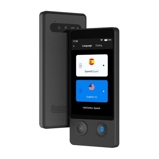 Hishell W12 144 Languages AI Voice Translator Smart Camera Translator Offline Dialogue Real-Time Mutual Translation, W12