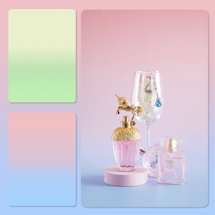 57 x 87cm Double-sided Gradient Background Paper Atmospheric Still Life Photography Props