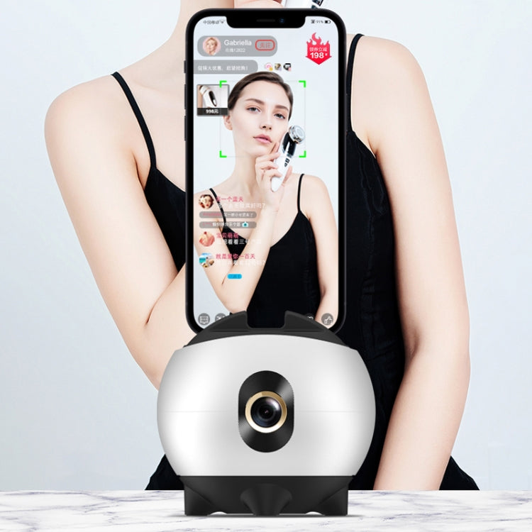 Hishell Rechargeable AI Face Intelligent Follow Shot Gimbal Cell Phone Live Streaming Video Stabilizer