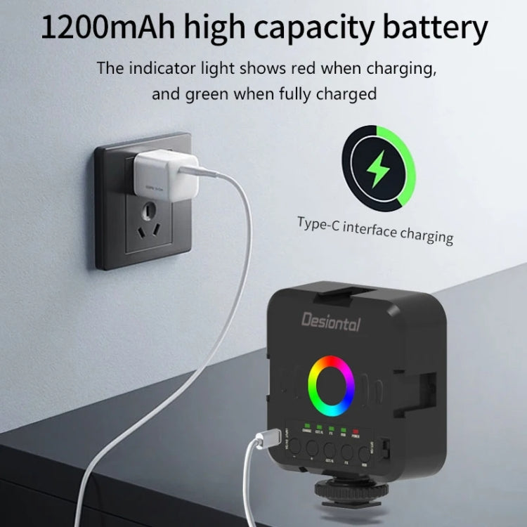 Live Fill Light Portable Small Pocket Light Ambient Photo Handheld Photography Lighting, W70