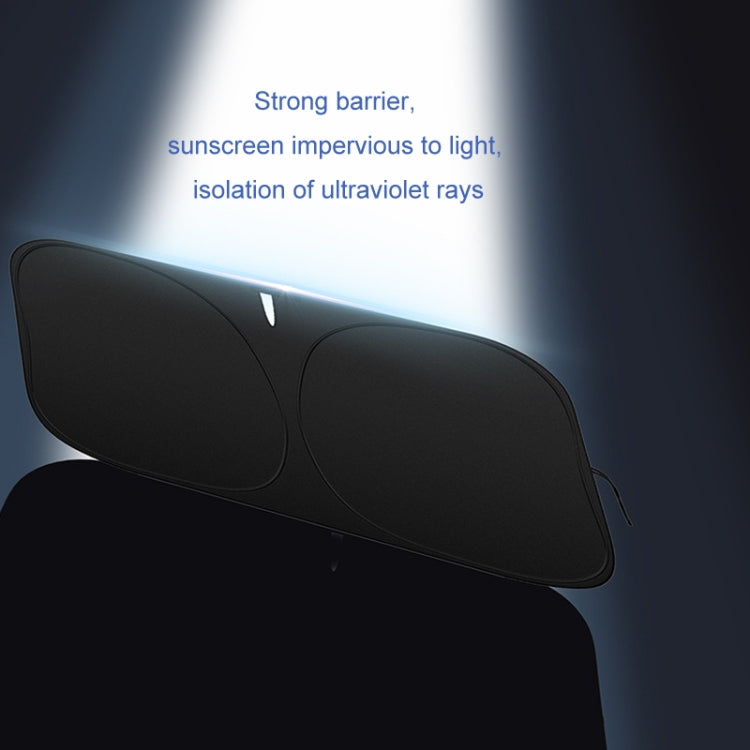 Car Front Windshield Heat Insulation Sun Protection Visor, Front Block 145x80cm, Large Front Baffle + 2 Side Baffles, Large Front Baffle + 4 Side Baffles, Large Front Baffle+4 Side Baffles+1 Rear Baffle, Large Front Baffles + 2 Inclined Blocks