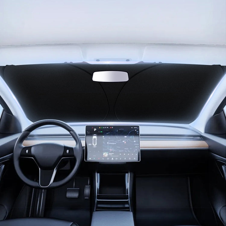 Car Front Windshield Heat Insulation Sun Protection Visor, Front Block 145x80cm, Large Front Baffle + 2 Side Baffles, Large Front Baffle + 4 Side Baffles, Large Front Baffle+4 Side Baffles+1 Rear Baffle, Large Front Baffles + 2 Inclined Blocks