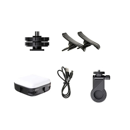Desiontal V90 Mobile Phone Live Beauty Fill Light LED Pocket Light USB Charging Tofu Lamp, V90