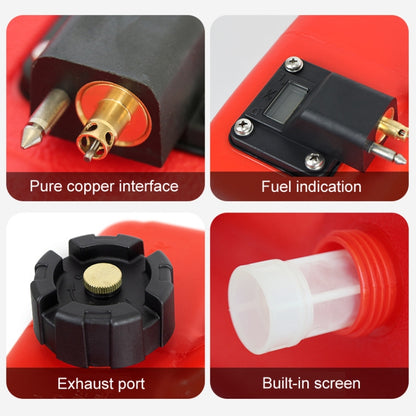 KOETSU Outboard Motor External Fuel Tank Accessories Spare Oil Drum, 12L Outer Oil Tank, 24L Outer Oil Tank