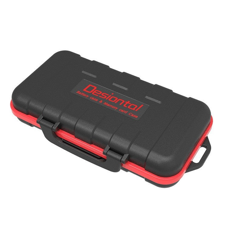 Desiontal LP-E6 Waterproof SD Card Holder Camera Battery Case, LP-E6