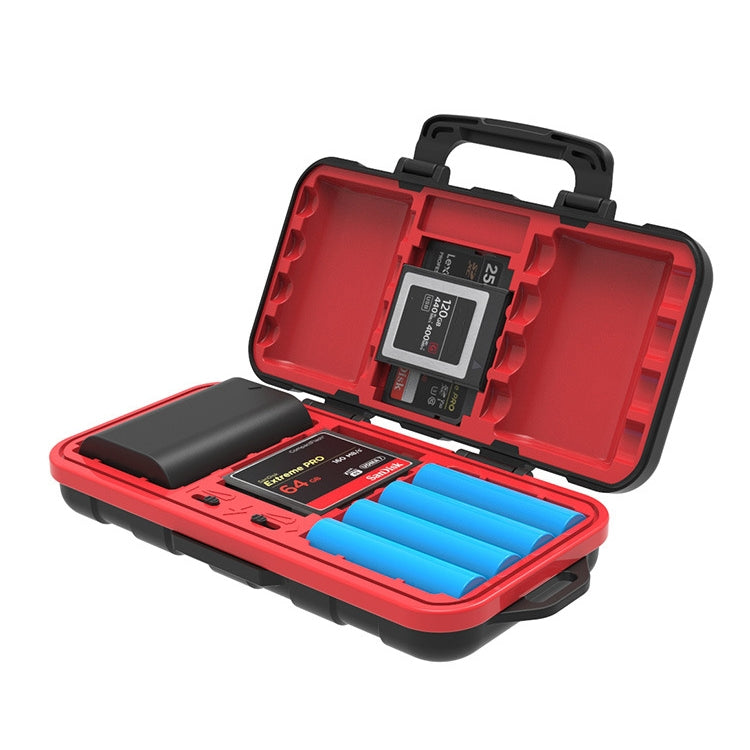 Desiontal LP-E6 Waterproof SD Card Holder Camera Battery Case, LP-E6