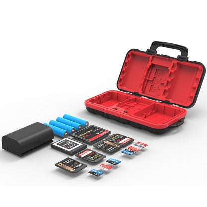 Desiontal LP-E6 Waterproof SD Card Holder Camera Battery Case, LP-E6