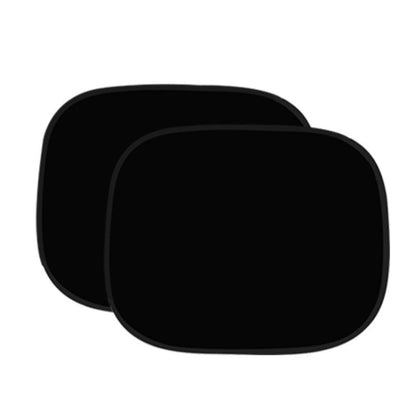 Car Electrostatic Window Folding Light-proof Sun Protection Sunshade, 1pair 44x38cm, 1pair 65x38cm