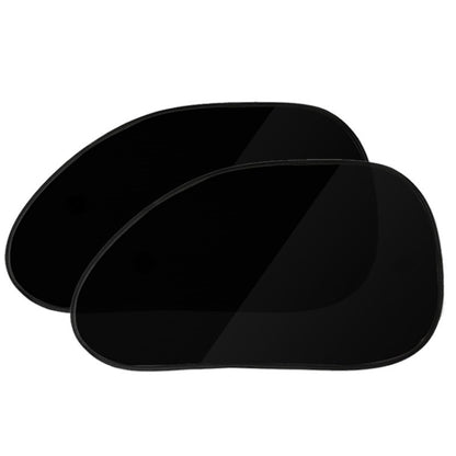 Car Electrostatic Window Folding Light-proof Sun Protection Sunshade, 1pair 44x38cm, 1pair 65x38cm