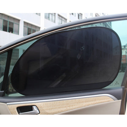 Car Electrostatic Window Folding Light-proof Sun Protection Sunshade, 1pair 44x38cm, 1pair 65x38cm