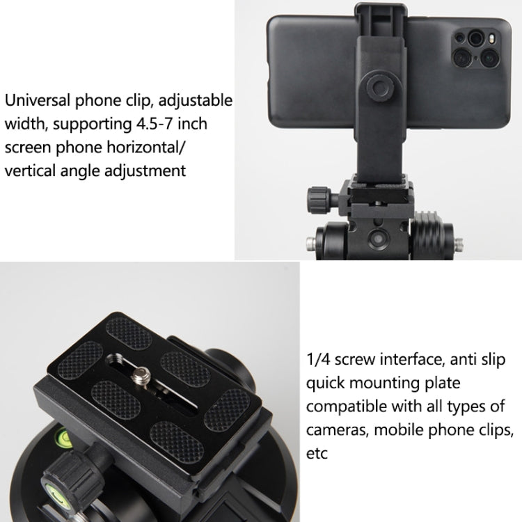 ZIFON YT-2000 Intelligent Electric Gimbal Rocker Panoramic Rotation Face Tracking Cell Phone Camera Live Streaming Artifact, YT-2000