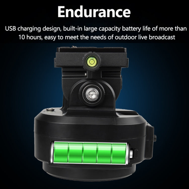 ZIFON YT-2000 Intelligent Electric Gimbal Rocker Panoramic Rotation Face Tracking Cell Phone Camera Live Streaming Artifact, YT-2000