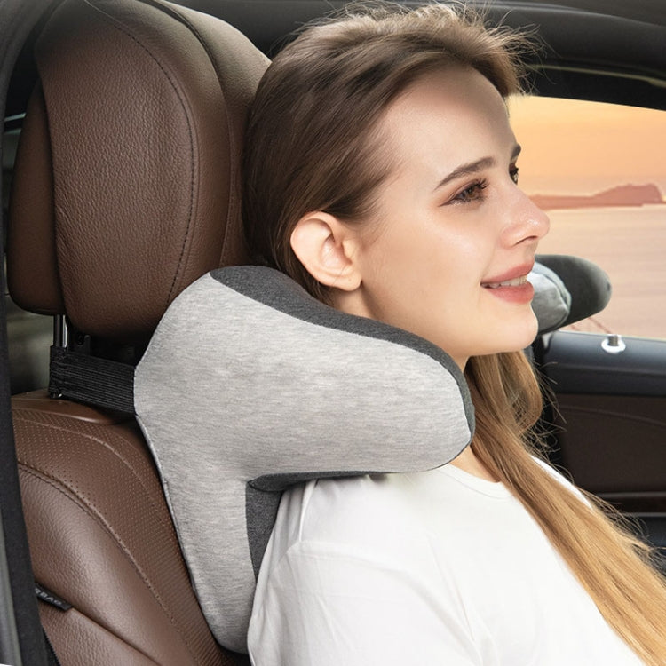 BEWALKER Car Headrest Memory Foam Neck Support Pillow Car Seat Cervical Cushion