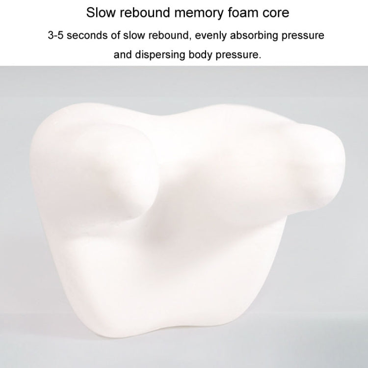 BEWALKER Car Headrest Memory Foam Neck Support Pillow Car Seat Cervical Cushion